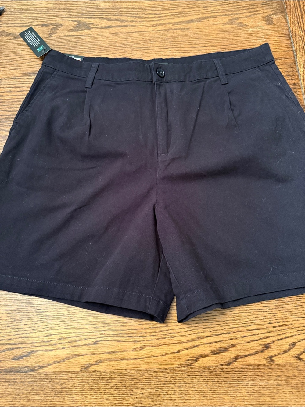Banana Republic NWT Navy Bermuda Shorts Size 16 Mid Rise Cotton Stretch